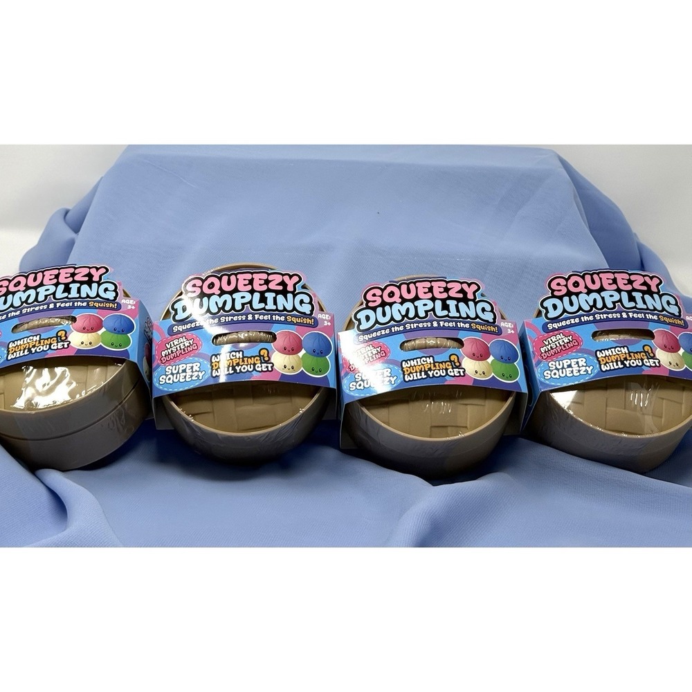 The Viral Mystery Colorful Squeezy Dumpling Squishy Sensory Squeeze Toy 4